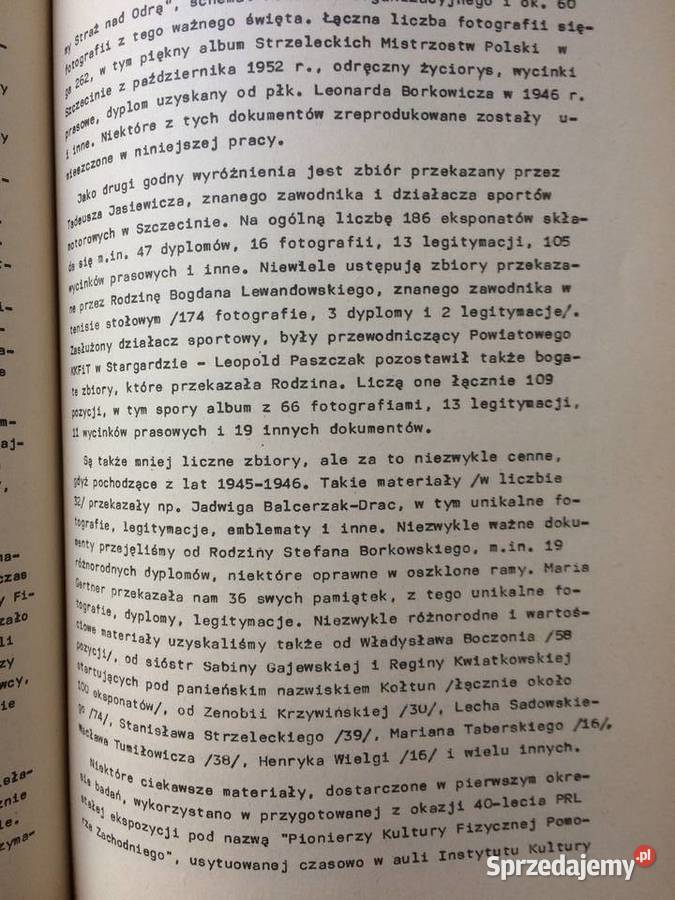 3091 Kultura Fizyczna Ludności Pomorza Szczecin