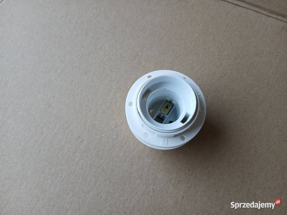 Nakrętka do Oprawki E27 Pierścień Biała 70 sprzedam