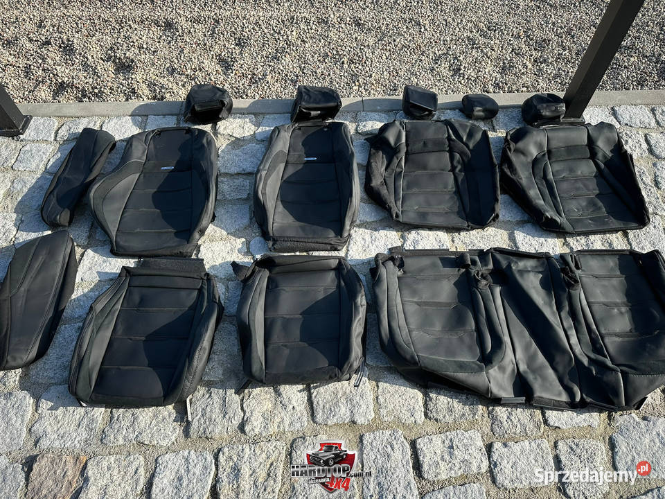 POKROWCE Oryginalne Zestaw Skóra na Fotele Motoryzacja