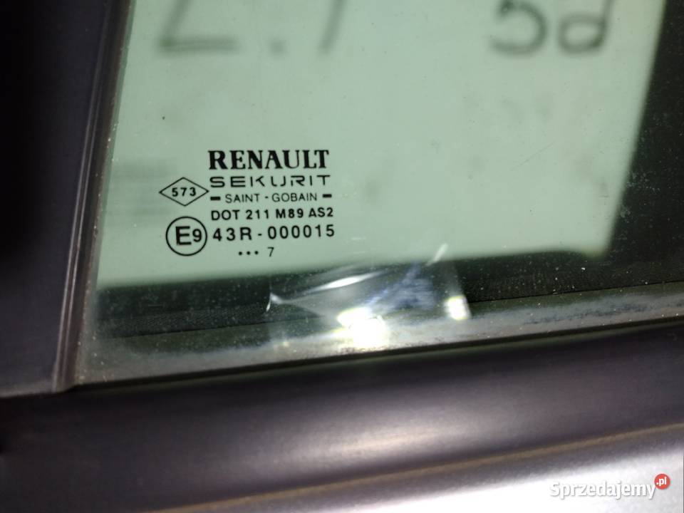 DRZWI RENAULT MEGANE II 5D HB LEWY TYŁ 97 Rok produkcji 1997 Karoseria dolnośląskie Mietków