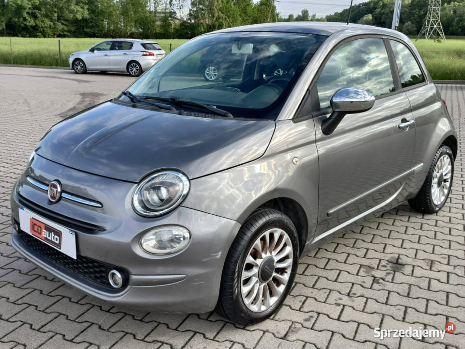 Fiat 500 lifcie 12 benzyna 70 tablet ledy klima Motoryzacja małopolskie