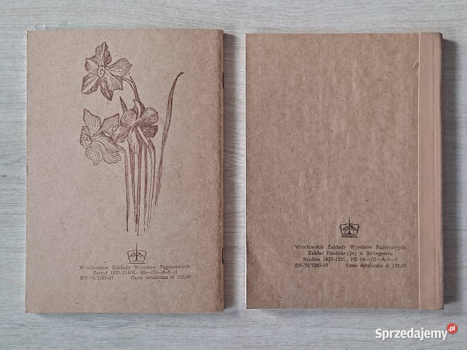 Zeszyt zeszyty w kratkę PRL Cieszyn