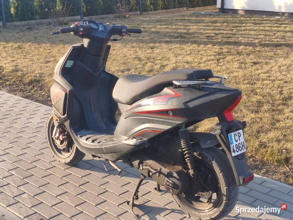 Skuter 50mc sprawny idealny na dojazdy do pracy motorower Tomaszewo sprzedam