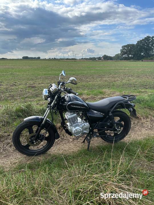 Romet Soft Chopper 125 nieuszkodzony Romet Kamień Pomorski sprzedam