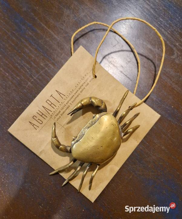 Figurka z metalu krabAghartastarana prezent lubelskie Lublin