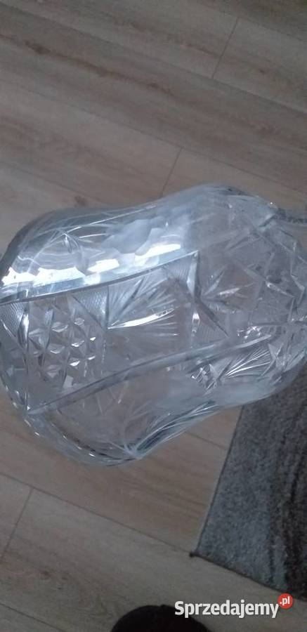 Kryształowa karafka prl Przedbórz sprzedam