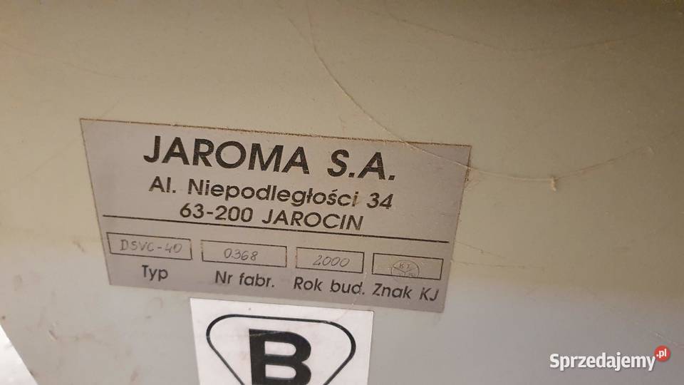 Sprzedam wyrówniarkę Jaroma DSVC40 Produkcja Wejherowo