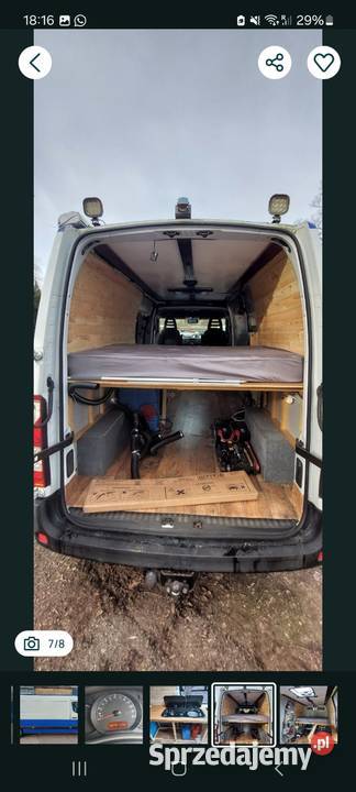 Vauxhall Movano Kamper 2013 23d samoróbka Krasnosielc