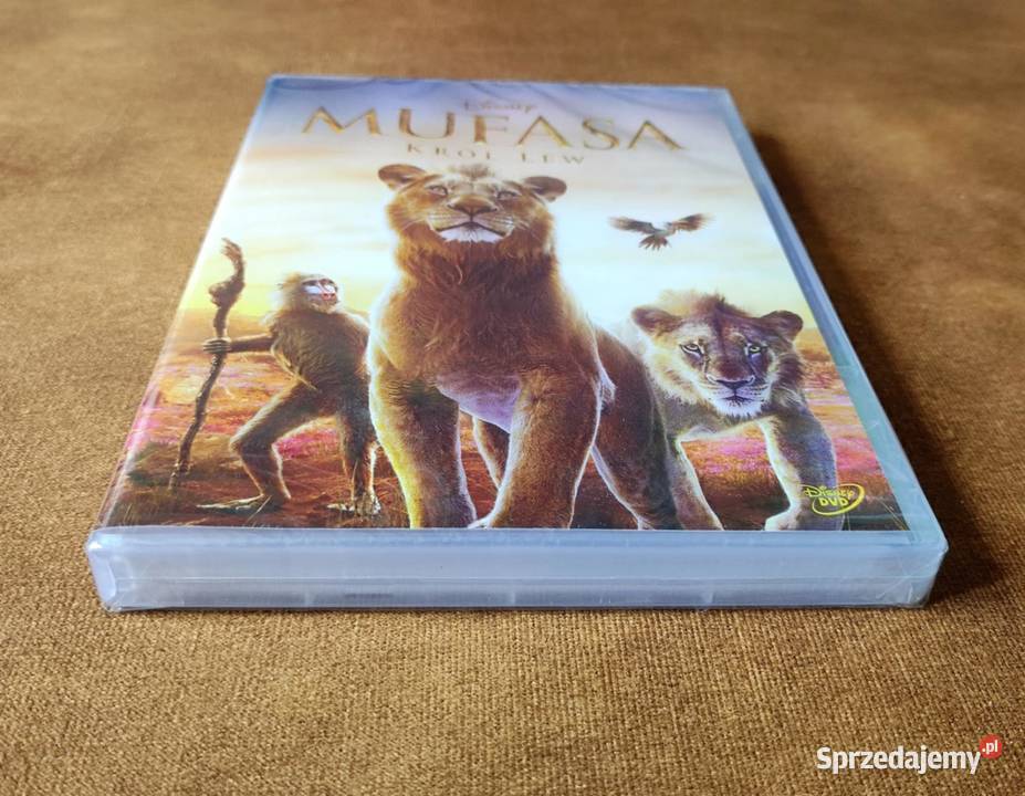 Film na DVD Mufasa Król Lew 1 płyta Ciechocinek
