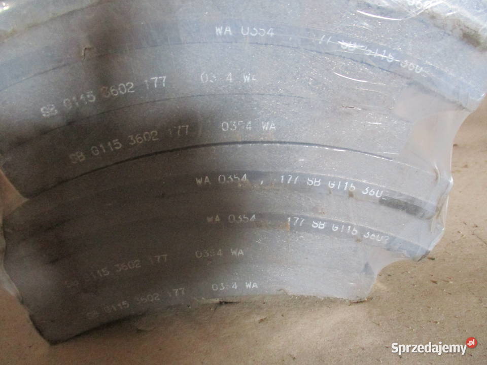 Okładziny szczęk hamulcowych VL83841 VOLVO ciężarowe Mogilno sprzedam