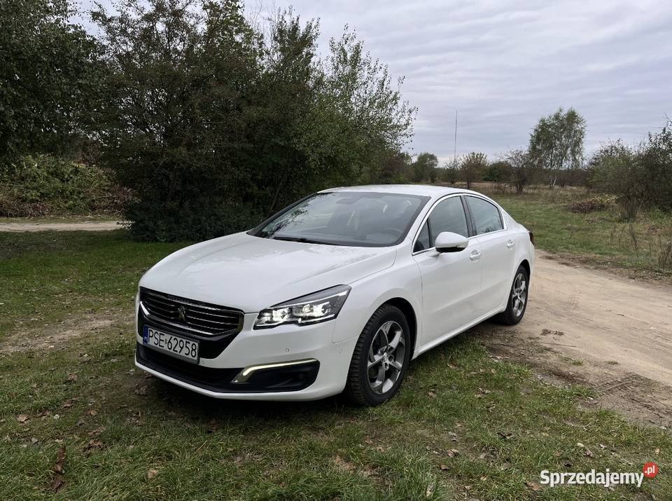 Peugeot 508 20 HDI Allrue 2015r automat biala wielkopolskie Śrem