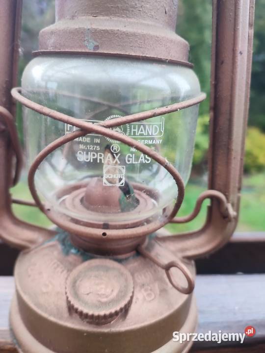 Niemiecka lampa naftowa Feuer Hand 275 Dulcza Wielka