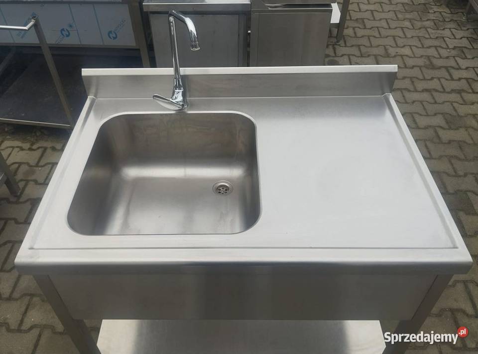 Zlew 1 Komorowy z Półką DORA METAL 1057085 S wielkopolskie Nowe Skalmierzyce