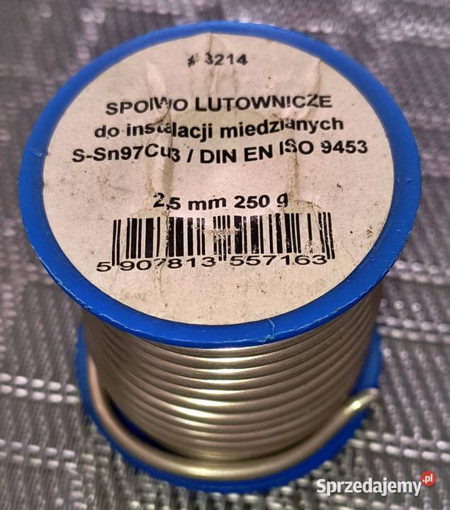 Miedź fi 15mm Palnik obcinak do rur spoiwo Pozostałe łódzkie Piotrków Trybunalski