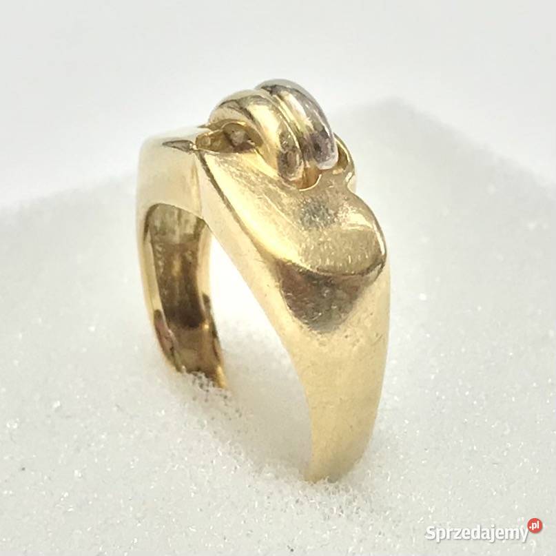 Złoty PIERŚCIONEK 14K ORYGINALNY wzór r9