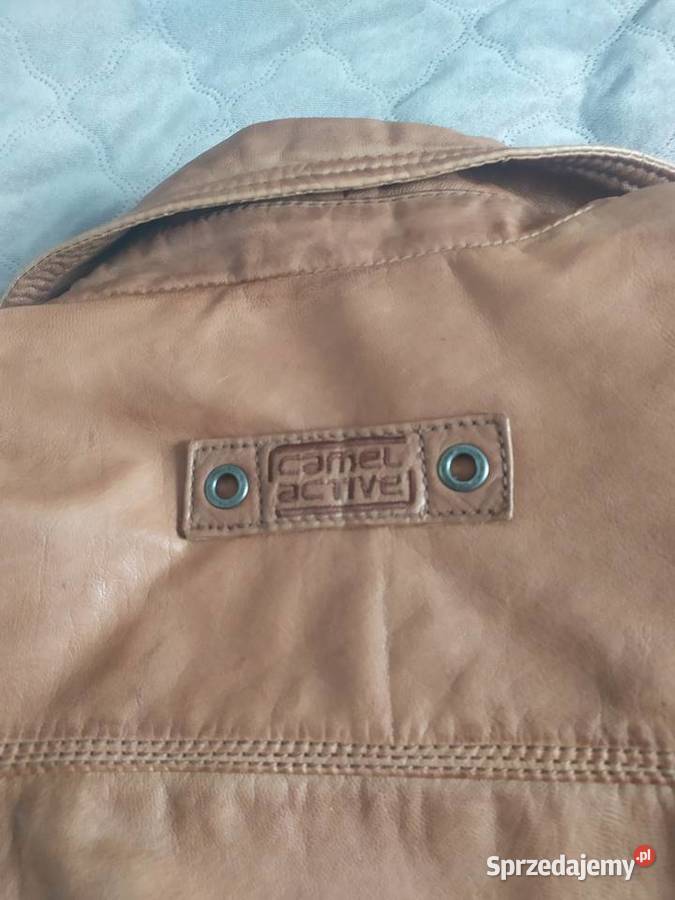 Kurtka skórzana męska