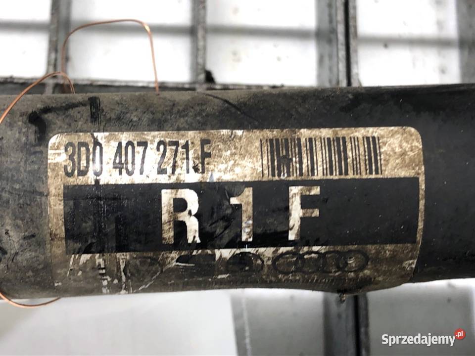PÓŁOŚ LEWY PRZÓD VW PHAETON 3D0407271F 30 240