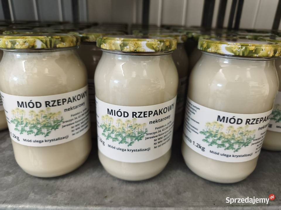 Miody nektarowe wielkopolskie Sroczyn