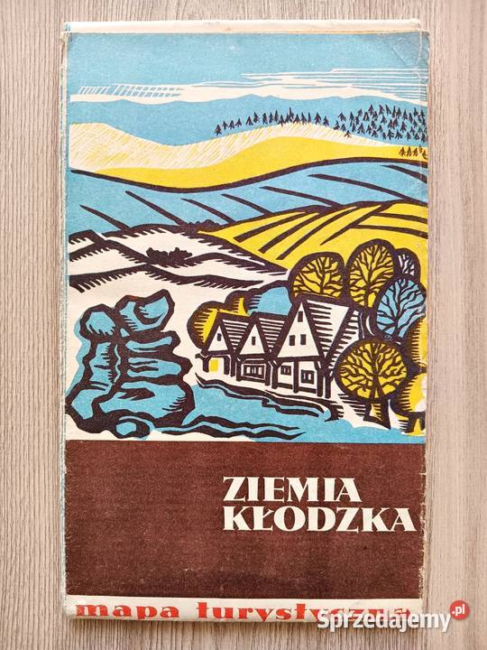 Ziemia Kłodzka Mapa Turystyczna Plan PRL Kraków