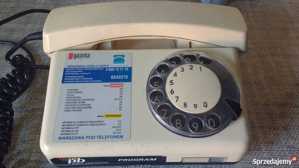 Aparat telefoniczny vintage RWT Tulipan super mazowieckie Warszawa