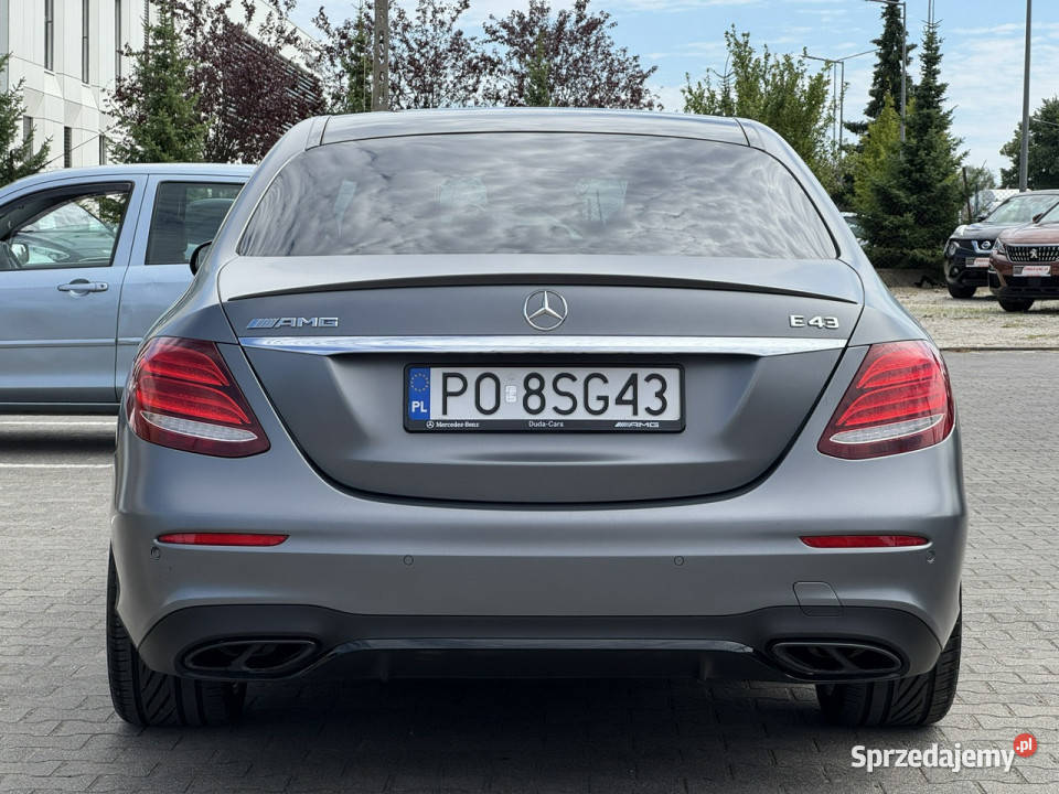 Mercedes E 43 AMG AMGFILMPolski Suchy Las