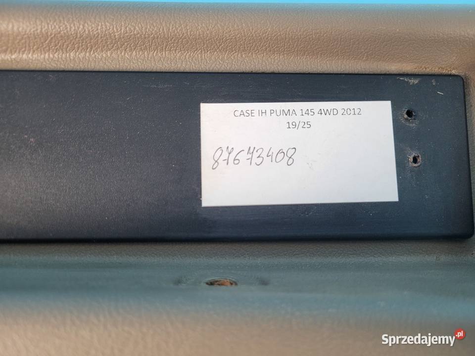 CASE IH PUMA 145 12r RAMKA KONSOLI PULPITU Kolno sprzedam