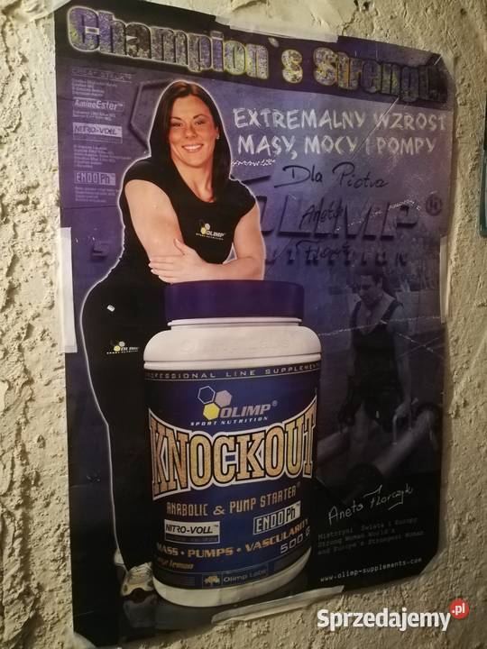 Pkakat mistrzyni świata Anety Florczyk z Warszawa