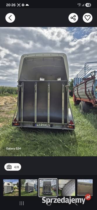 Przyczepa do koni Ceków