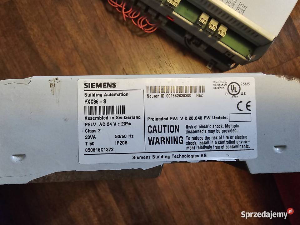SIEMENS Sterownik PXC36S Marszowice