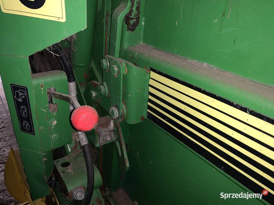 Prasa rolująca belująca rolka pasowa John Deere nieuszkodzony Imielno