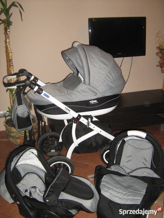 Wozek Dzieciecy YORK BY ADAMEX 2w1 Kożuchów