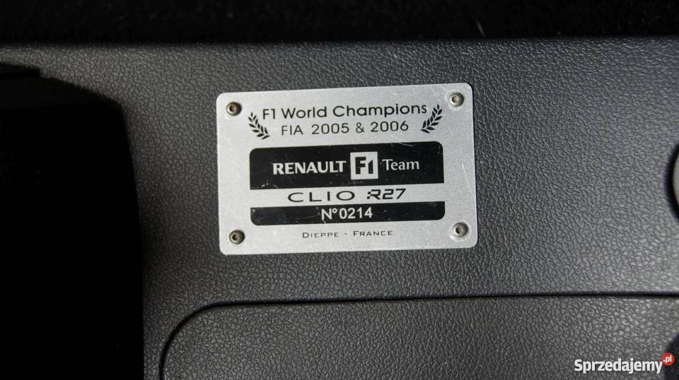 Clio R27 F1 Team Limitowana niebieski Nowy Sącz