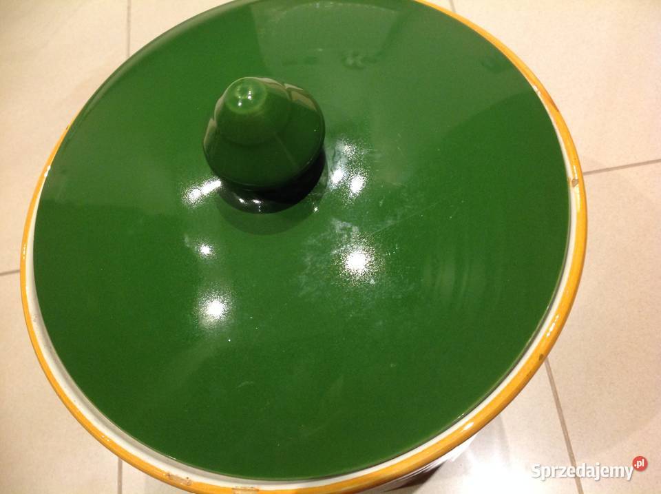 RUMTOPF GARNEK CERAMICZNY Ręcznie malowany Nowa Sól