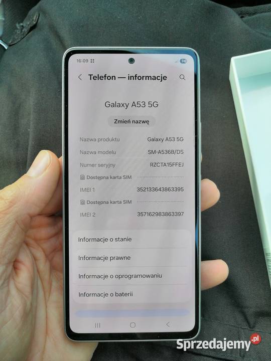 Samsung A53 5G 67 6128 GB Super Amoled Android Kraków