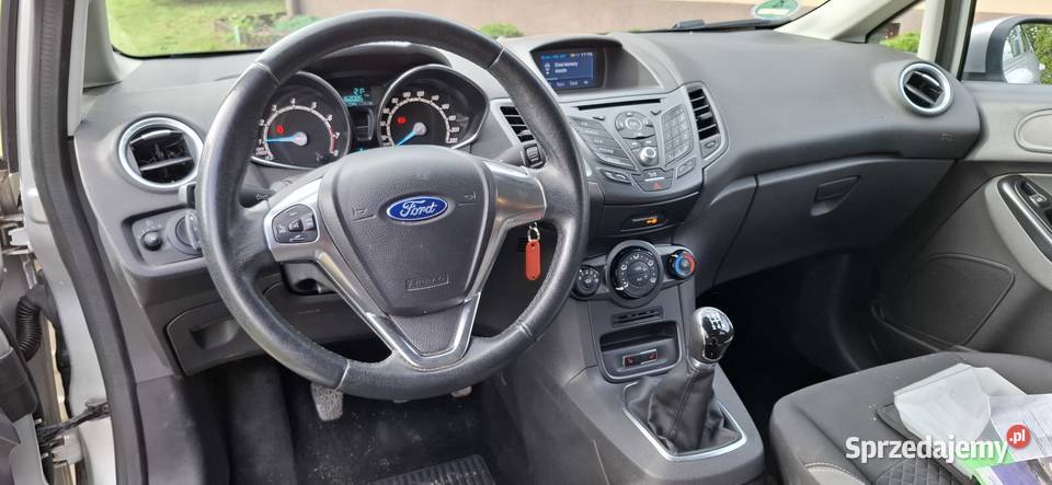 Ford Fiesta Mk7 2015r 125 benzyna Euro 6 1250cm3 mazowieckie Ostrołęka