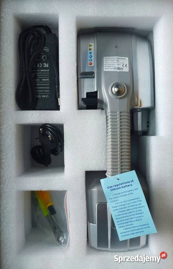 BANDOWNICA wiązarka elektryczna NAPINACZ DO TAŚM Skawina