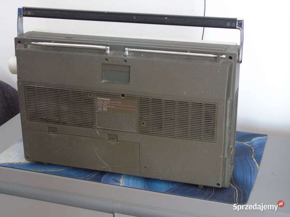 Radio magnetofon Telefunken CR100 Vinage DOSTAWA Jasło