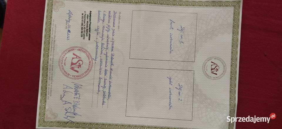 Skrzypce 44 z Pracowni Lutniczej Stelmach Jędrzejów