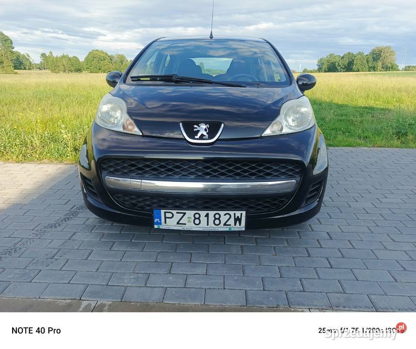 Peugeot 107 5 drzwi klima salon Polska kupiony w polskim salonie Nekla