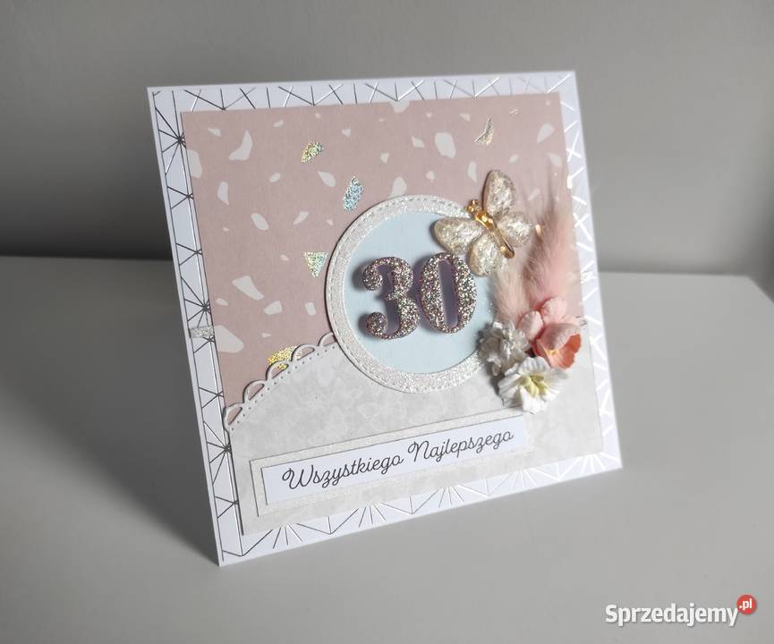 Kartka urodzinowa ręcznie robiona na urodziny