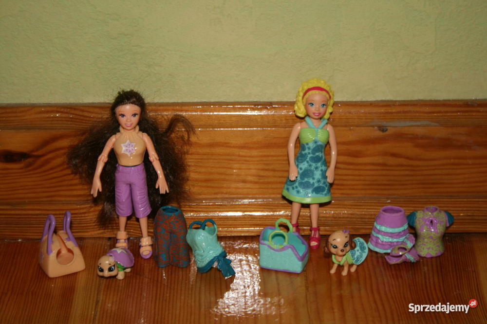 Laleczki Polly Pocket Mattel 3 zastawy sprzedam