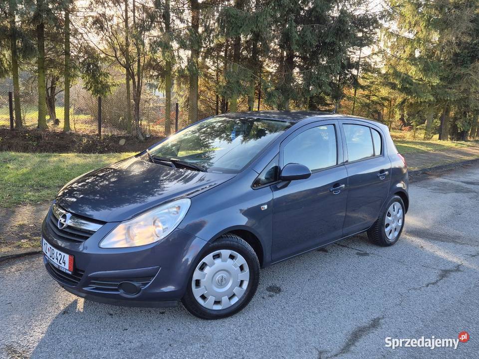 OPEL CORSA D 12B OPŁACONY Z NIEMIEC KLIMA grafitowy świętokrzyskie Końskie