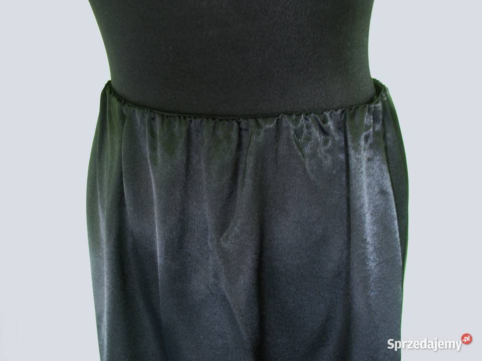 Spódnica satyna maxi 44 2XL pas 70 90 Siedlce