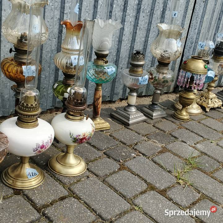 lampy naftowe brenery kolekcja sprzedam