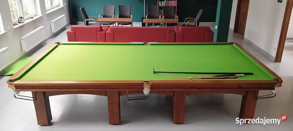 Pełnowymiarowy stół do snookera snooker 12FT Bilard Krosno sprzedam