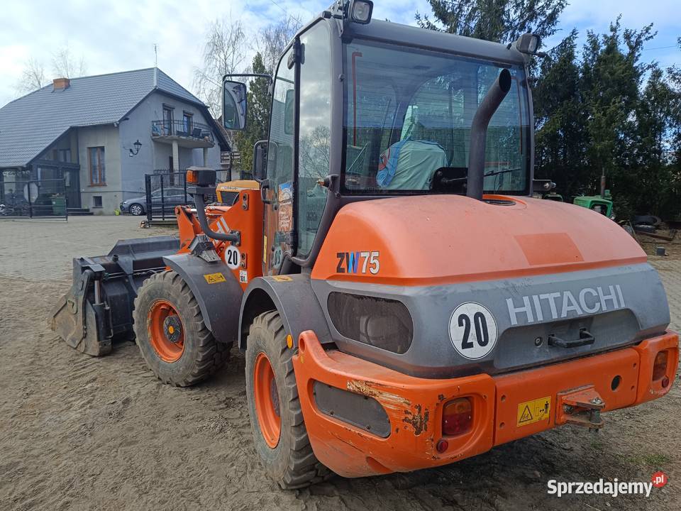 Sprzedam ładowarkę kołową Hitachi ZW75 r 2014 Włoszakowice sprzedam