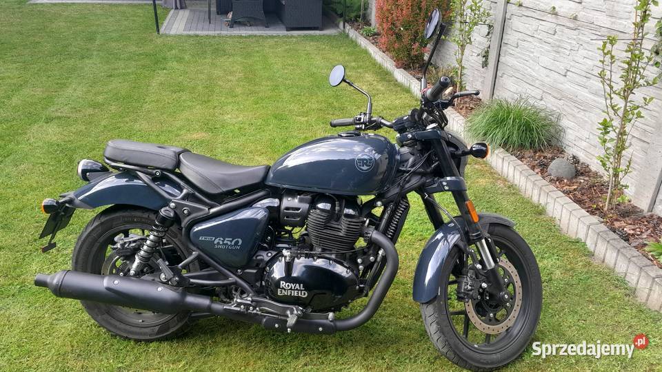Royal enfield shotgun 650 cruiser chopper prawie śląskie