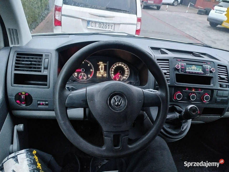 Volkswagen Transporter 2 wlascicieli 2 l diesel Rok produkcji 2012 Toruń
