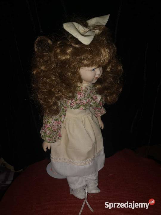 Lalka kolekcjonerska z kokardą pomorskie Gdańsk sprzedam