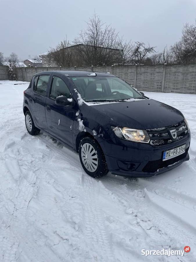 Dacia Sandero 2014r 12 benzyna LPG Sandero łódzkie Tomaszów Mazowiecki sprzedam